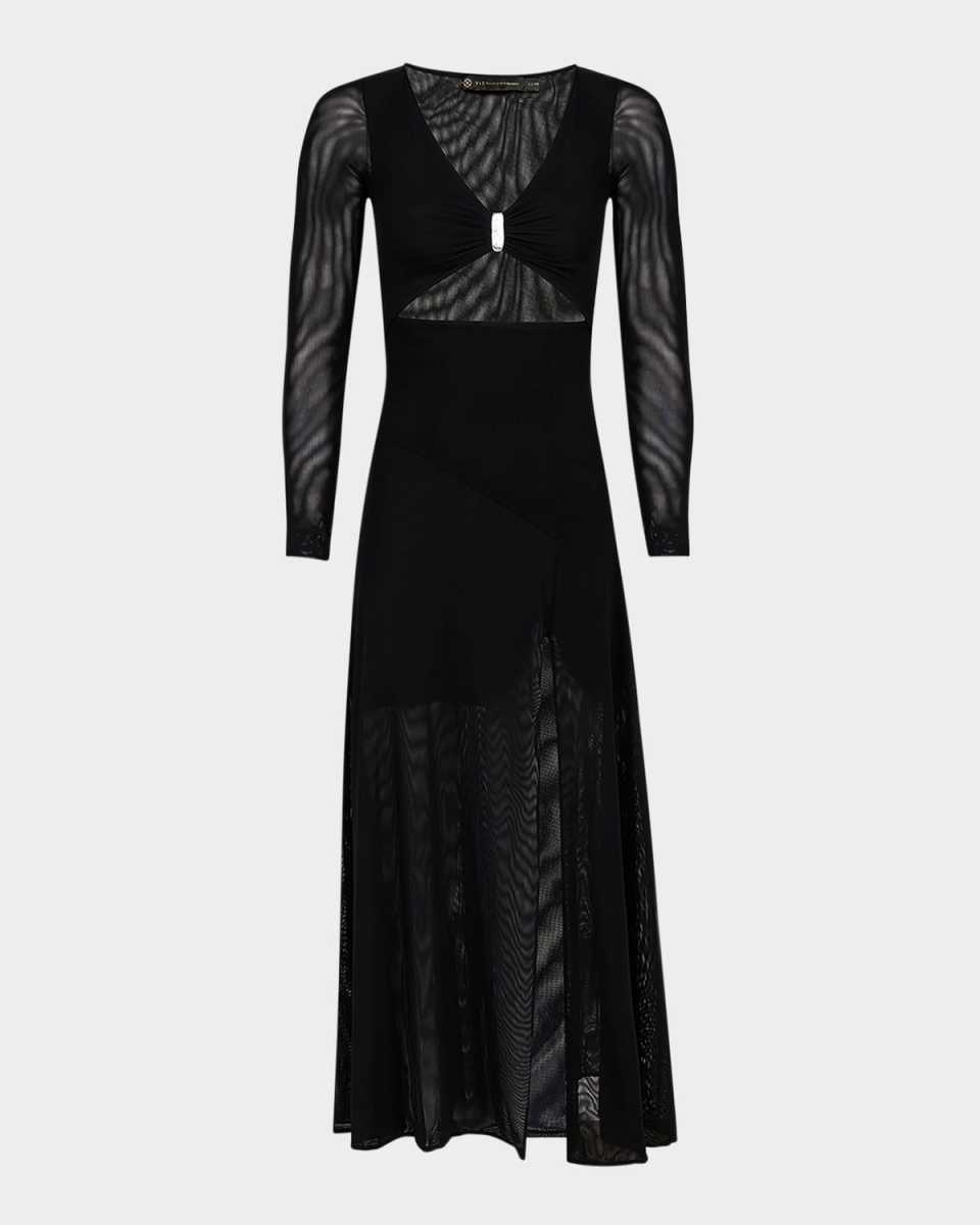 Solid Yarin Maxi Dress